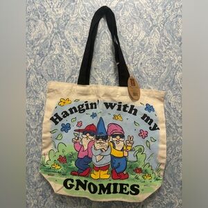 Hanging With My Gnomies Shopper Tote Bag Art Studio Company